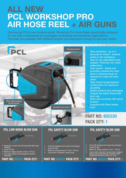 PCL Hose Reel A4 Leaflet