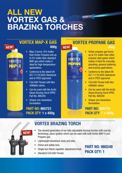 VORTEX GAS & PCL AIR GUNS A4 Leaflet