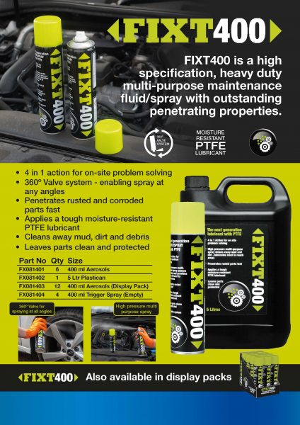 FIXT400 A4 Leaflet