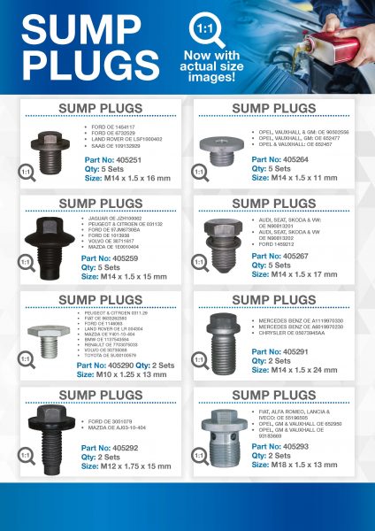 Sump Plug A4 Leaflet