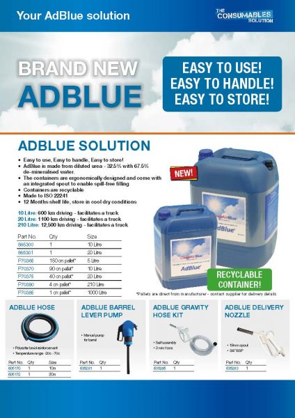 AdBLue A4 Leaflet & Social Media Assets