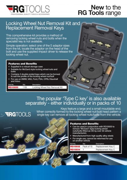 Service Tool A4 Leaflet