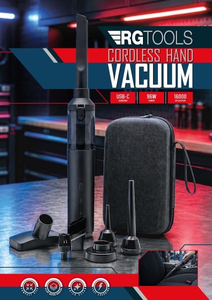 RG Cordless Hand Vacuum Assets